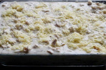 Запеканка из курицы и кабачков фото 12 шага рецепта