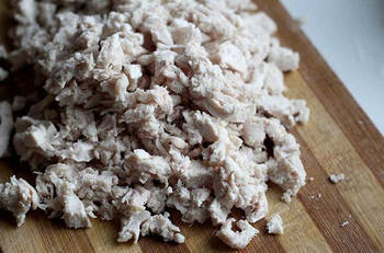 Запеканка из курицы и кабачков фото 2 шага рецепта