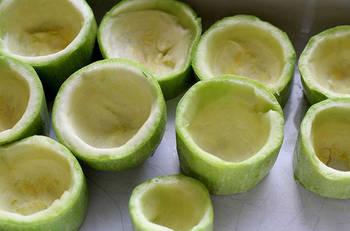 Кабачки с брынзой фото 4 шага рецепта