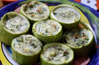 Кабачки с брынзой фото 6 шага рецепта
