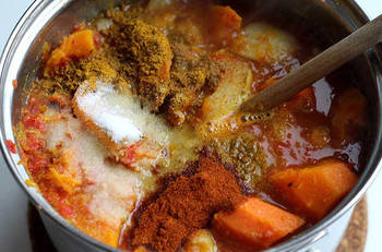 Тыквенный суп с карри фото 4 шага рецепта