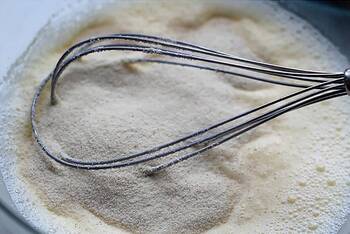 Запеканка с фруктами фото 2 шага рецепта