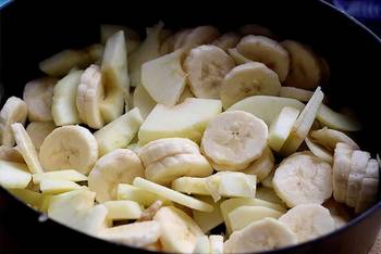 Запеканка с фруктами фото 3 шага рецепта