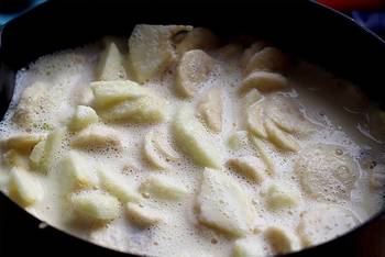 Запеканка с фруктами фото 4 шага рецепта