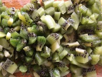 Пирог с киви в мультиварке фото 3 шага рецепта