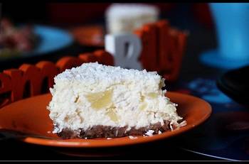 Кокосовый чизкейк фото 16 шага рецепта