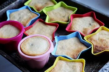 Творожные мини-запеканки фото 4 шага рецепта