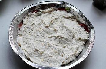 Творожная запеканка с ветчиной и сыром фото 4 шага рецепта