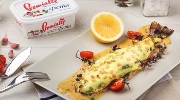 Форель запеченная с сыром фета фото 4 шага рецепта