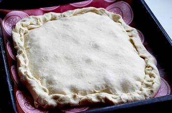 Пирог из творожного теста фото 7 шага рецепта