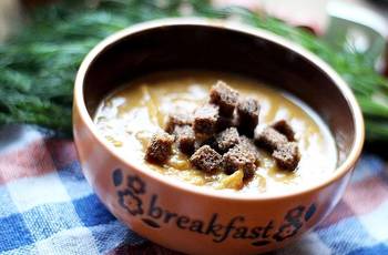 Тыквенный суп с имбирем фото 7 шага рецепта