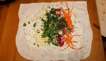 Домашняя шаурма фото 5 шага рецепта