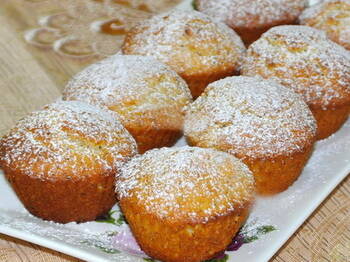 Рецепт творожных кексов фото 4 шага рецепта