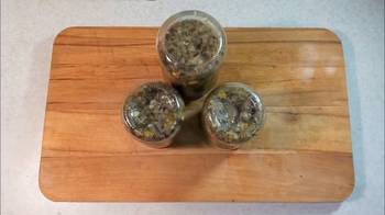 Грибная икра с морковью и луком фото 8 шага рецепта