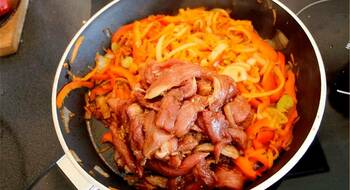 Якисоба фото 8 шага рецепта