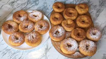 Пончики из творога фото 11 шага рецепта