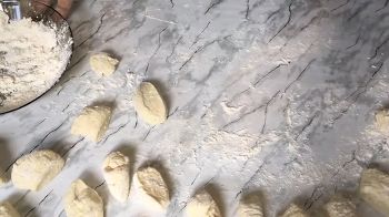 Пончики из творога фото 6 шага рецепта