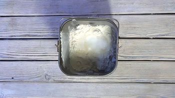 Хлеб на кефире в хлебопечке фото 1 шага рецепта