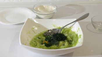 Вафли из кабачков в вафельнице фото 3 шага рецепта