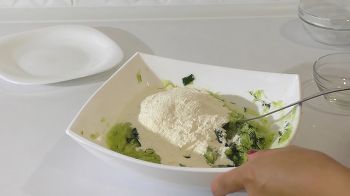 Вафли из кабачков в вафельнице фото 4 шага рецепта