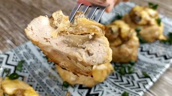 Мясные гнезда с грибами и сыром фото 11 шага рецепта