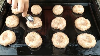 Мясные гнезда с грибами и сыром фото 7 шага рецепта