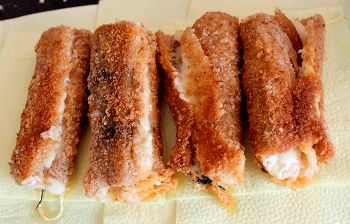 Хлебные рулеты фото 6 шага рецепта