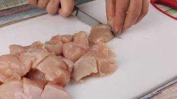 Торт из куриного филе 1 шаг
