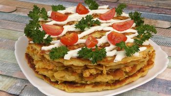 Торт из куриного филе 16 шаг