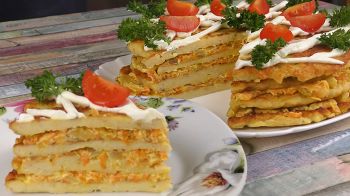 Торт из куриного филе 17 шаг