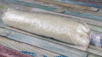 Рулет из плавленных сырков с крабовыми палочками фото 9 шага рецепта