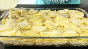 Запеканка из картофеля с грибами фото 12 шага рецепта