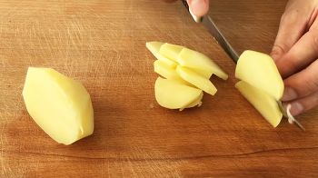 Запеканка из картофеля с грибами фото 6 шага рецепта