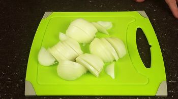 Гратен из картофеля с курицей и грибами фото 3 шага рецепта