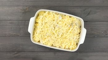 Гратен из картофеля с курицей фото 12 шага рецепта