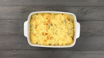 Гратен из картофеля с курицей фото 14 шага рецепта