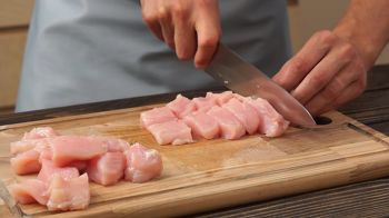 Гратен из картофеля с курицей фото 3 шага рецепта