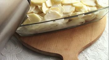 Гратен из картофеля с мясом фото 11 шага рецепта