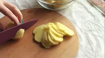 Гратен из картофеля с мясом фото 6 шага рецепта