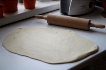 Творожный рулет с яблоками фото 4 шага рецепта