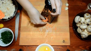 Грибная запеканка в духовке фото 4 шага рецепта