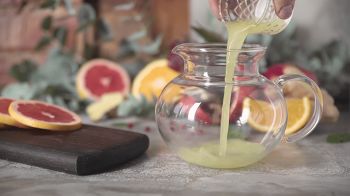 Имбирно цитрусовый чай фото 3 шага рецепта