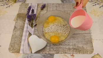 Овсяноблин на молоке фото 3 шага рецепта