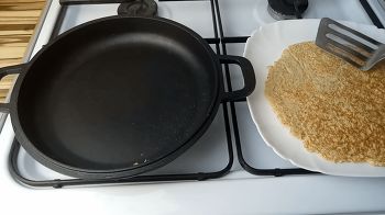 Овсяноблин на молоке фото 7 шага рецепта