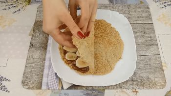 Овсяноблин на молоке фото 9 шага рецепта