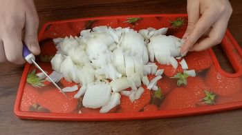 Тушёный хек с овощами фото 1 шага рецепта