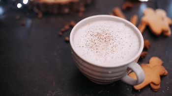 Имбирно-пряничный латте фото 6 шага рецепта