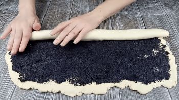 Вкусный маковый рулет фото 11 шага рецепта