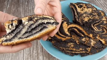 Вкусный маковый рулет фото 16 шага рецепта