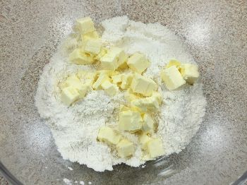 Песочный пирог с тыквой фото 2 шага рецепта